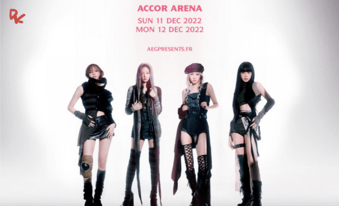 blackpink concert paris accor arena 2022