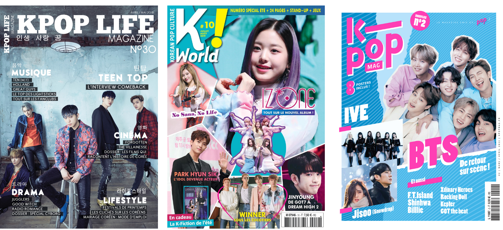 magazine k-pop français