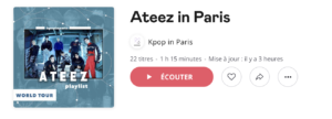 ateez setlist deezer