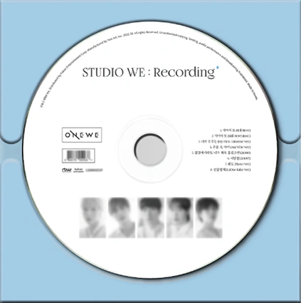 ONEWE Studio We Recording 3 album cover