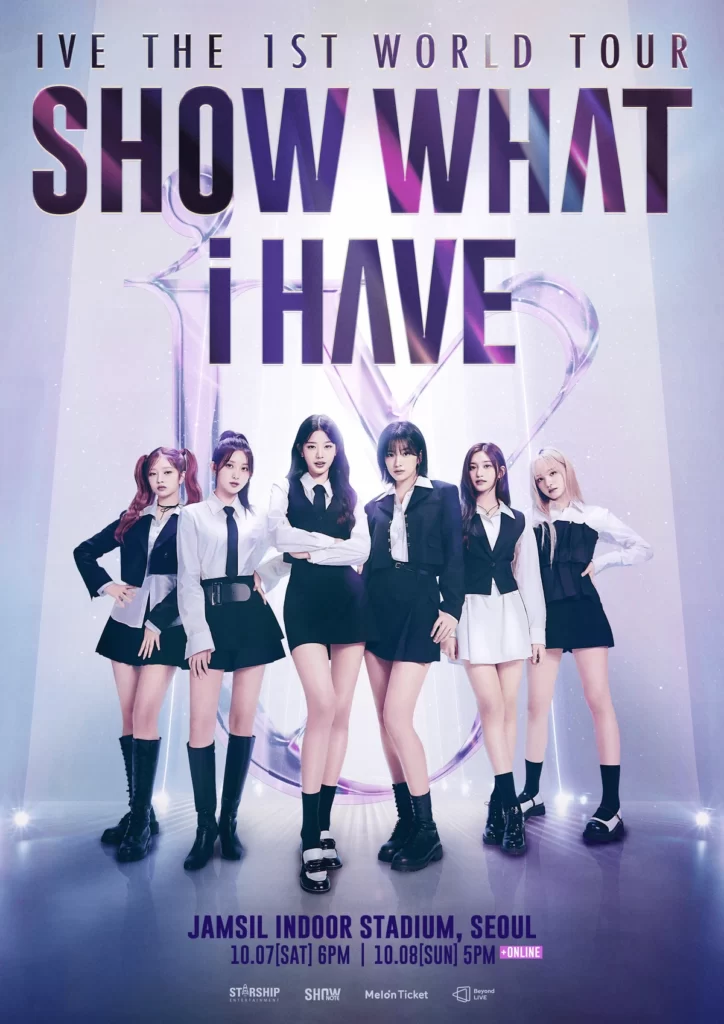 IVE The 1st World Tour Show What I Have Seoul poster