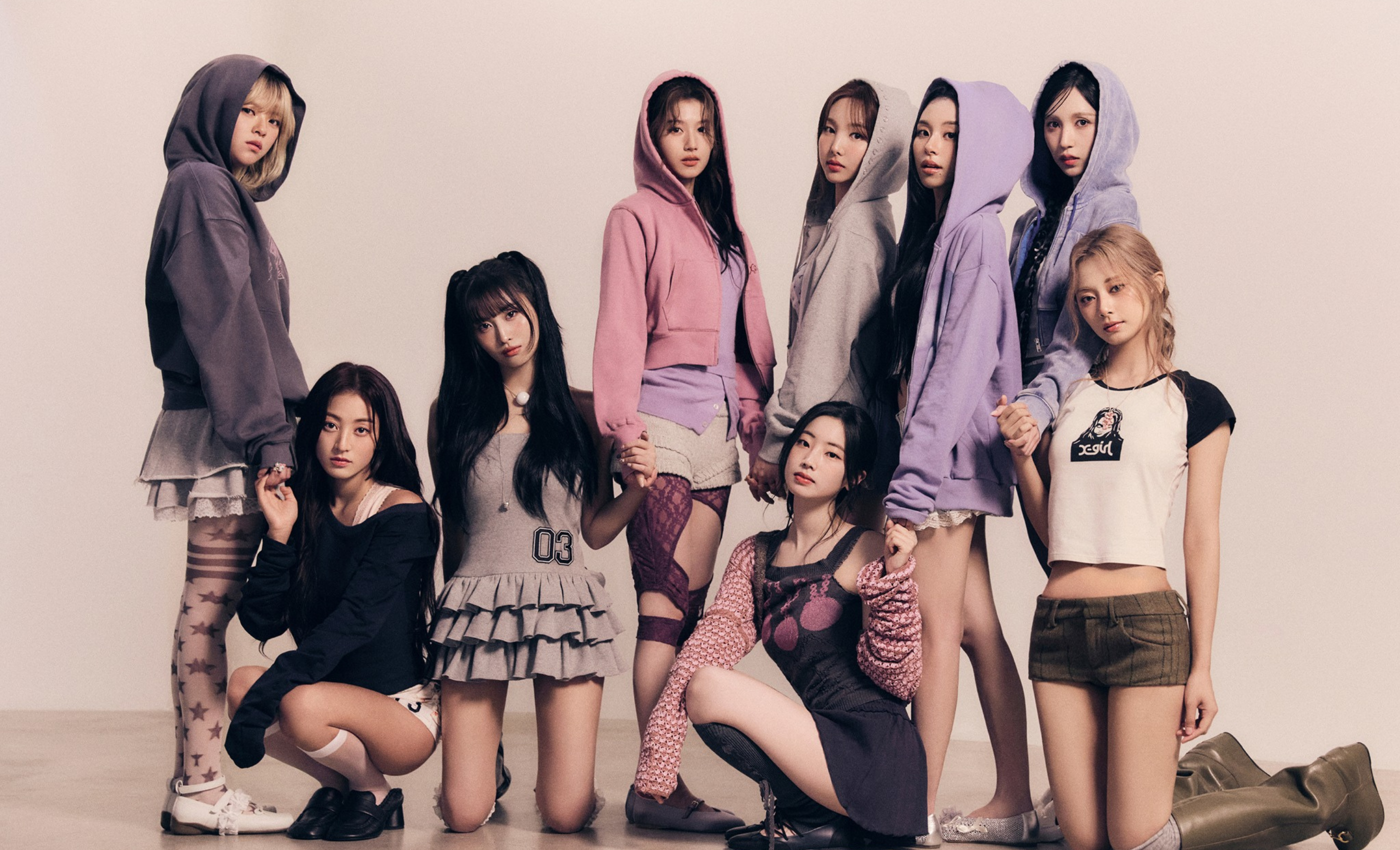 Twice pour la promotion de leur album