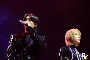 THEO et JEONGSOB (P1Harmony) à Arena Grand Paris, le 15 Janvier 2025