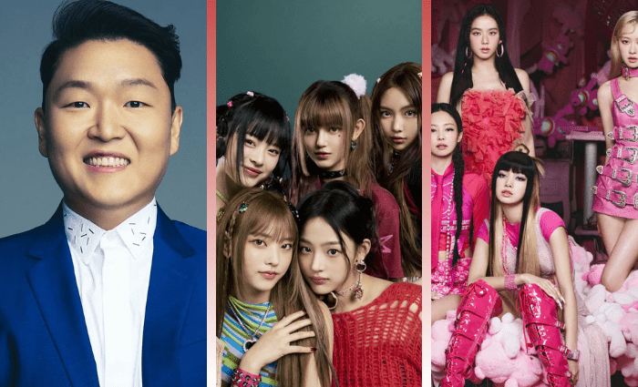 PSY NEWJEANS BLACKPINK KPOP
