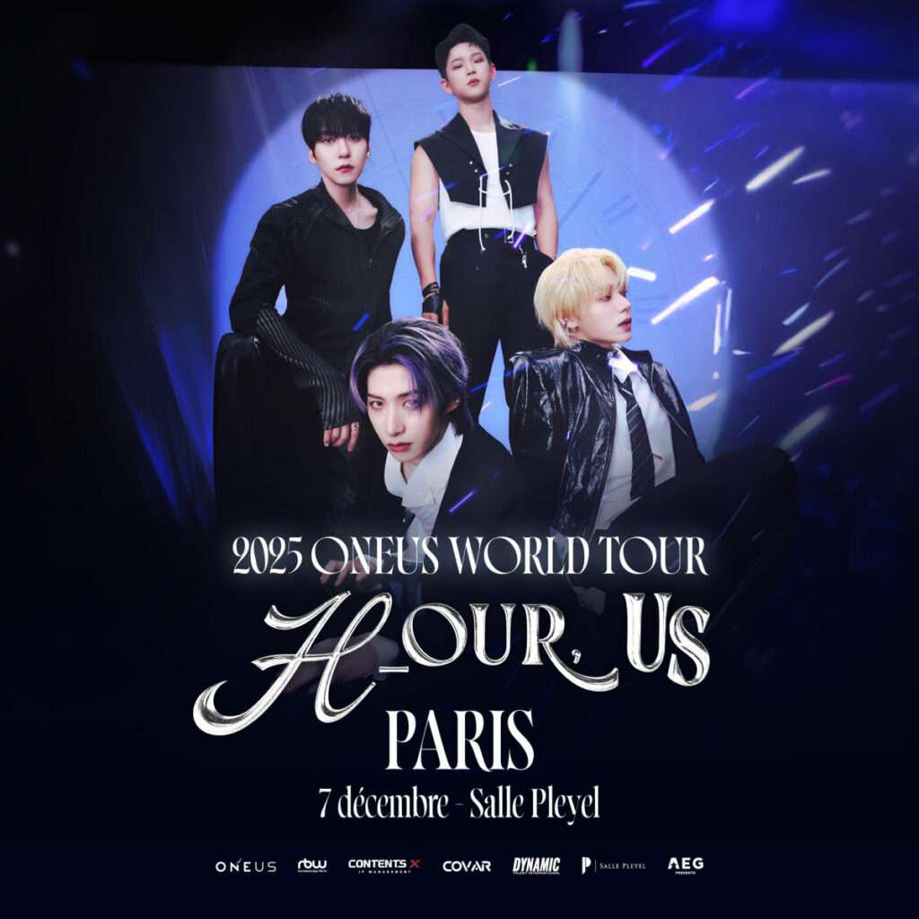 1198631 oneus le groupe de k pop en concert a la salle pleyel a paris en decembre 2025